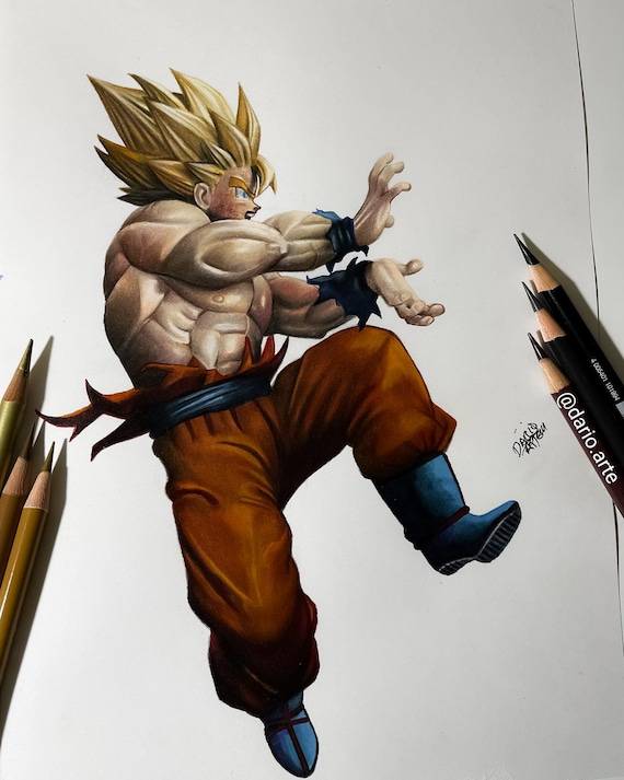 Cc Goku Drawing