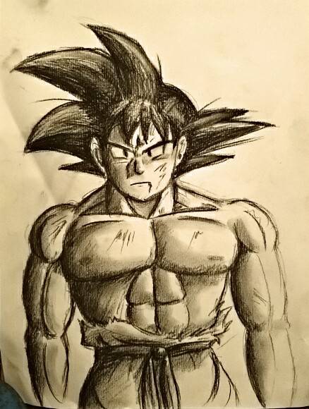 Dragon Ball Super Saiyan Drawing