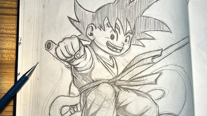 Easy Drawing Anime Goku