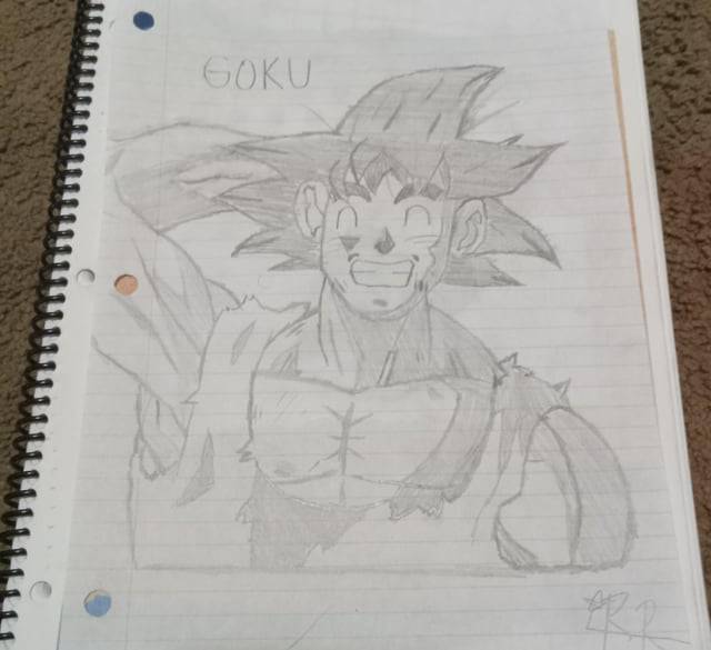 Easy Goku Drawing Step By Step