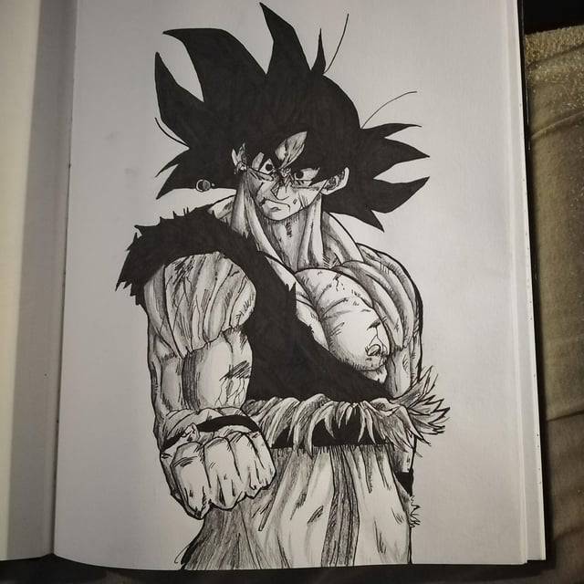 Goku 1000 Drawing