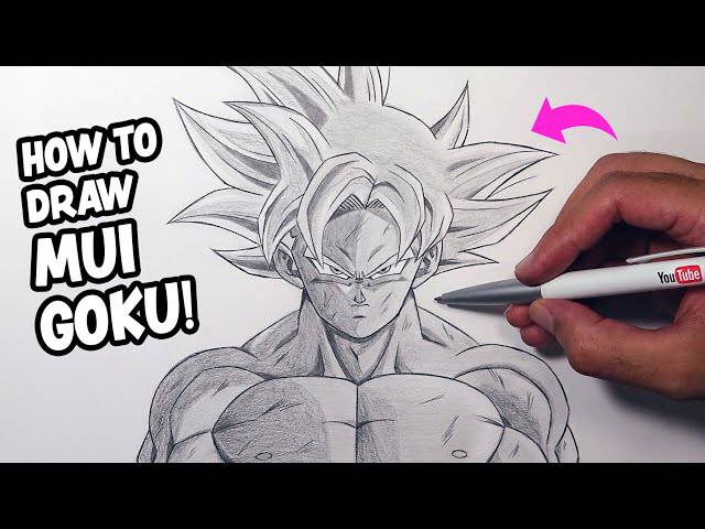 Goku Anime Drawing