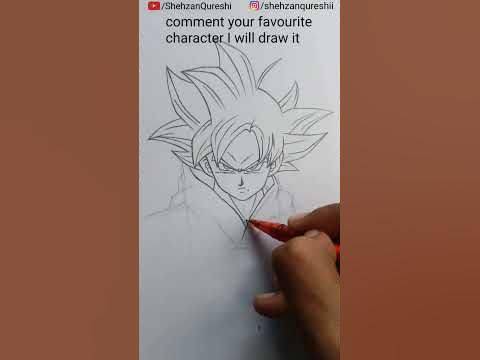 Goku Drawing Big