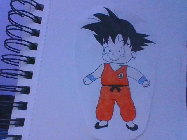 Goku Drawing Head