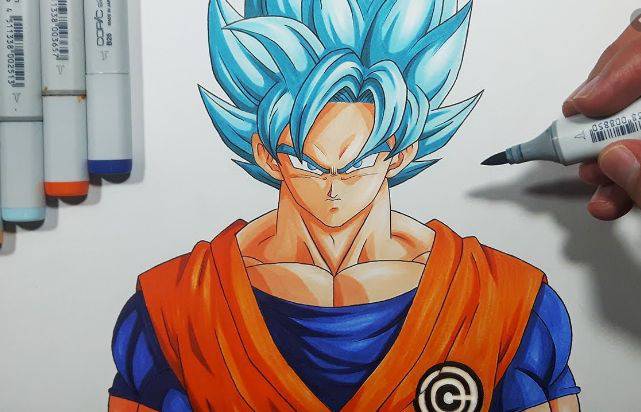 Goku Drawing Super Saiyan 4