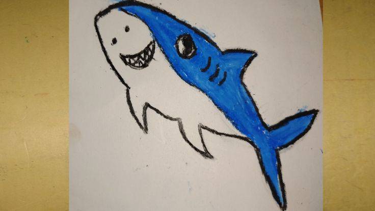 Shark Doodle Easy