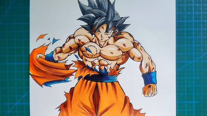 Sketching Of Goku